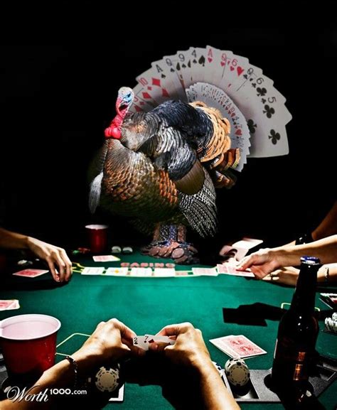 Wild turkey fichas de poker